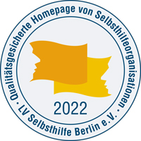 Logo Erfolgreiche Teilnahme am Projekt "Qualitätsgesicherte Homepage bei Selbsthilfeorganisationen in 2022"